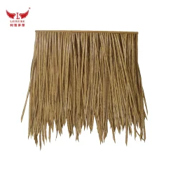 Brown LEISURE THATCH waterproof simulation thatched grass, cost-effective simulation thatched grass, sustainable simulation thatched grass, yard simulation straw