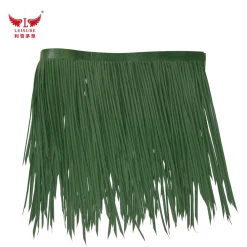 Green LEISURE THATCH pavilion for private villa, leisure hotel, swimming pool side thatched pavilion