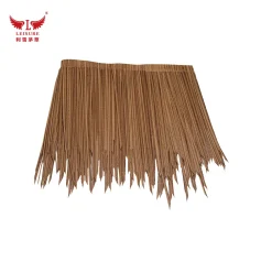 brown LEISURE THATCH simulation straw, exhibition simulation straw, stage set simulation straw, simulation thatched tile