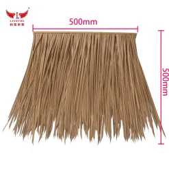 Alternative view of brown leisure thatched beach thatched pavilion, original ecological thatched pavilion, thatched house, leisure hotel thatched house