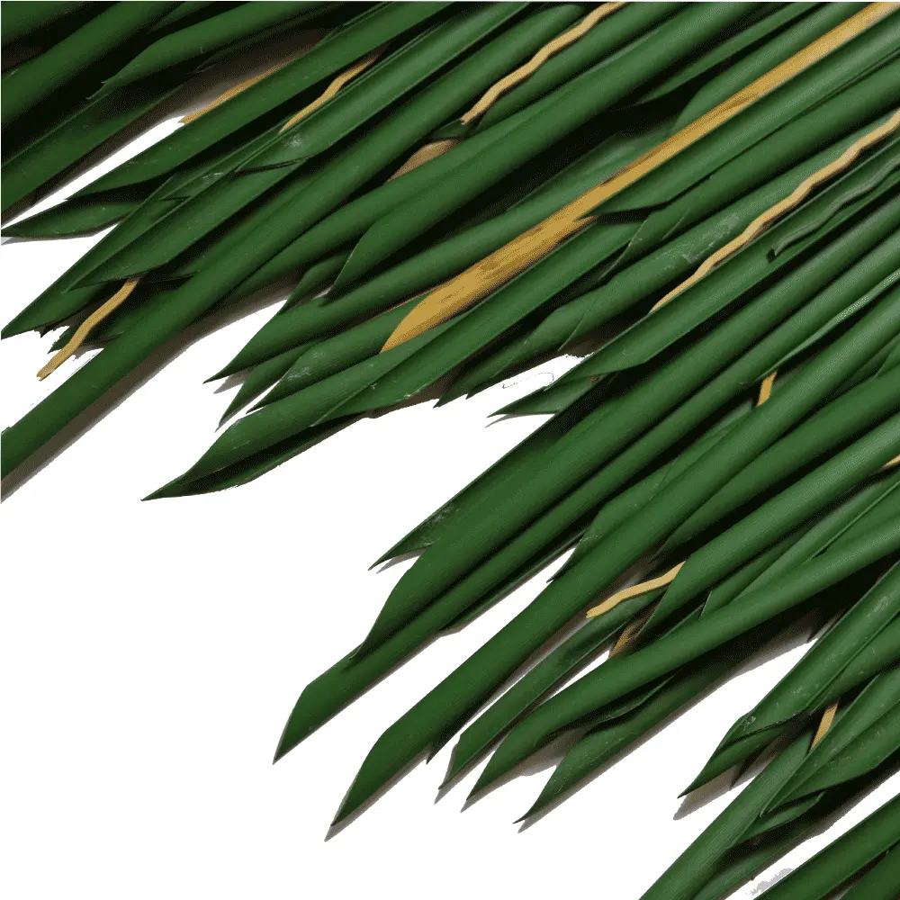 Green LEISURE THATCH windproof, flame retardant, villa, landscape thatched tile - Image 5