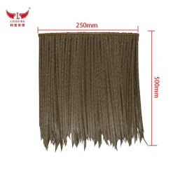 Alternative view of Brown LEISURE THATCH beach thatched house, thatched house hotel, amusement park thatched pavilion, thatched roof