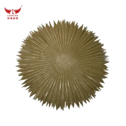 brown brown LEISURE THATCH resort, public building simulation round palm leaves, courtyard house round palm leaves