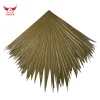 Brown brown LEISURE THATCH resort, public building simulation fan palm leaf, courtyard house fan palm leaf