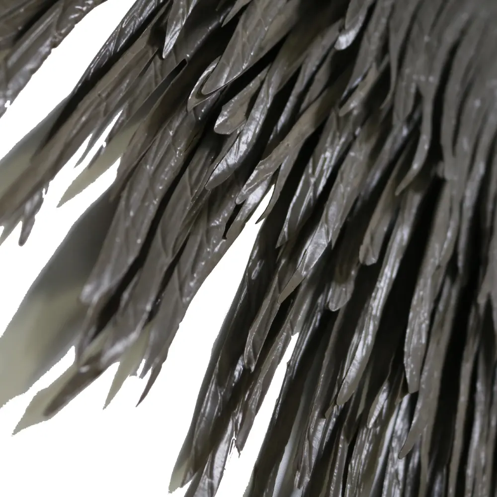 Taupe LEISURE THATCH resort grass house, zoo grass shed, tropical style grass house - Image 4