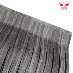 Alternative view of gray LEISURE THATCH synthetic aluminum thatched pavilion, synthetic aluminum thatched park building, synthetic aluminum interior decoration