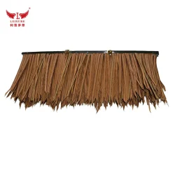 brown green brown LEISURE THATCH leisure hotel thatched cottage, thatched scenic spot house, garden landscape roof copy