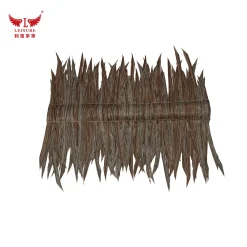 brown brown LEISURE THATCH resort, zoo thatched cottage, tropical thatched cottage ridge decorative