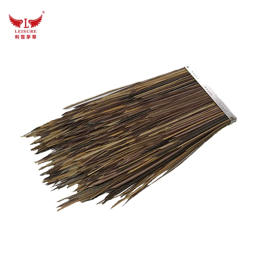 Yellow brown brown brown LEISURE THATCH garden landscape thatched cottage, theme park thatched cottage, original ecological thatched cottage - Image 5