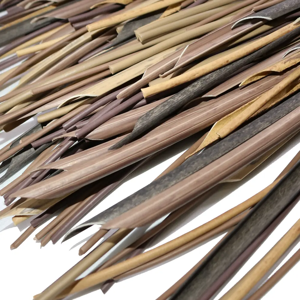 Yellow brown brown brown LEISURE THATCH garden landscape thatched cottage, theme park thatched cottage, original ecological thatched cottage - Image 4