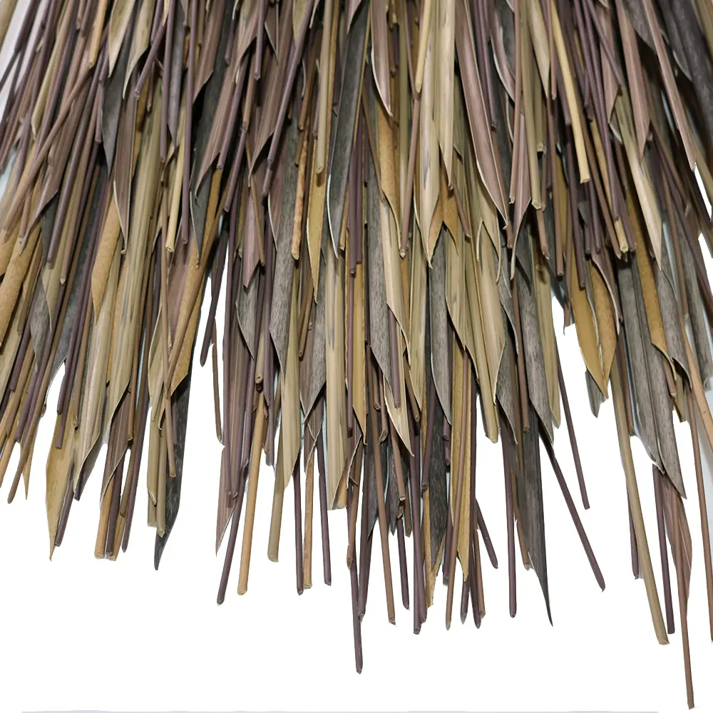 Yellow brown brown brown LEISURE THATCH garden landscape thatched cottage, theme park thatched cottage, original ecological thatched cottage - Image 3