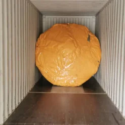 Alternative view of Yellow LEISURE THATCH resort, public building simulation simulation thatched umbrella, courtyard simulation thatched umbrella manufacturer