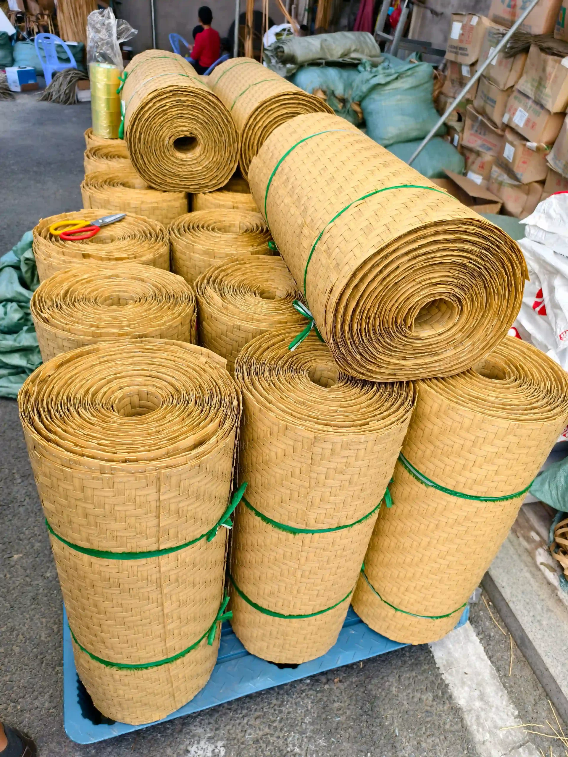 Leisure Rustic Bamboo - weave Mat - Image 3