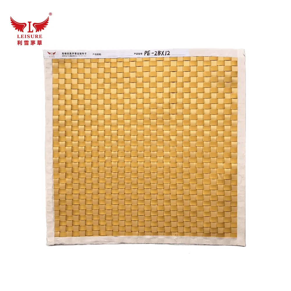 Leisure Roof Imitation Bamboo Mat PE - 2BX12: A New Choice for Creating a Natural - Style Roof - Image 2