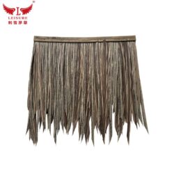 Leisure Rubber-Clamped Simulated Synthetic Thatch Tile MVPE-2BR016055H: A Model of Durability and Aesthetics for Outdoor Decoration