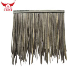 Leisure Rubber-Clamped Simulated Synthetic Thatch Tile MVPE-MV1803080H: A Pinnacle of Durability and Aesthetics in Outdoor Decoration